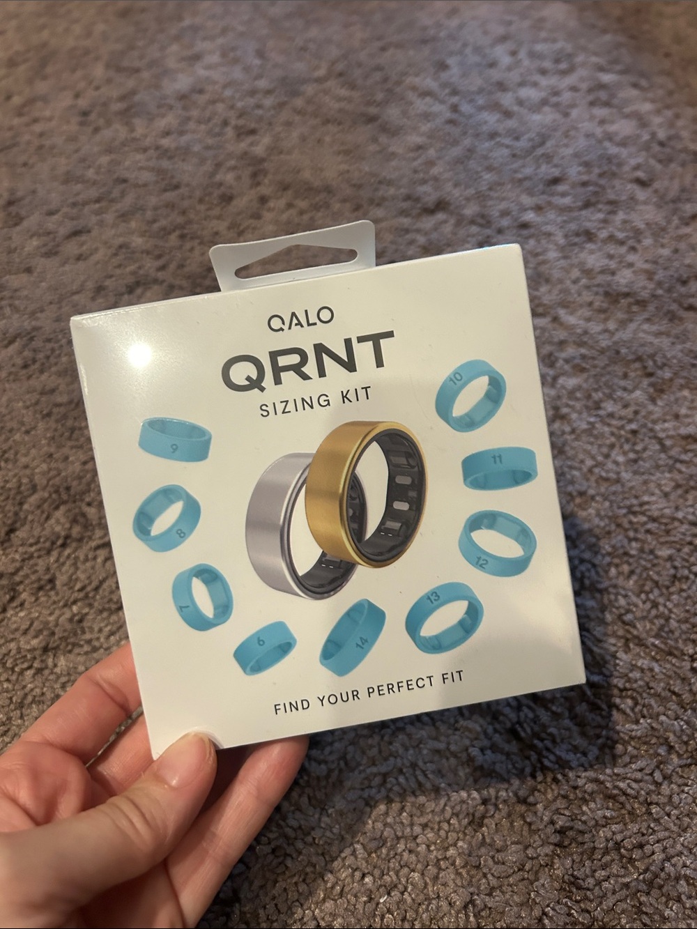 Qalo QRNT sizing kit New in Box
